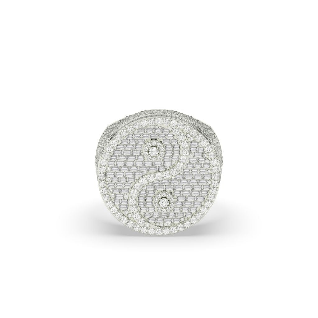 HARMONY SPARKLE SYMBOL GOLD RING