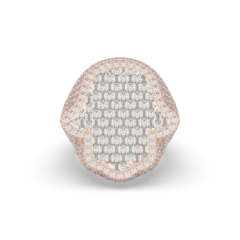 HAMSA PROTECTION DIAMOND POWER RING
