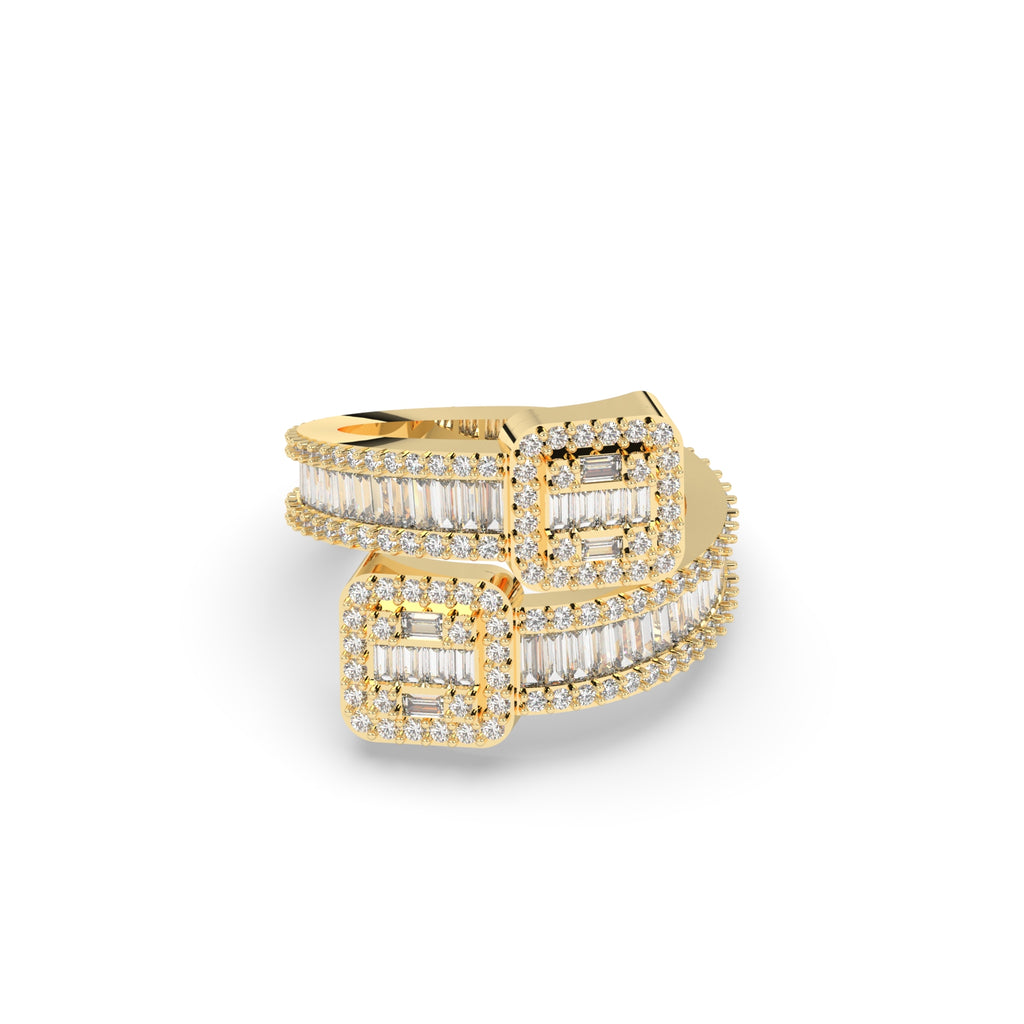 ELEGANT DOUBLE BAND LUXURY RING