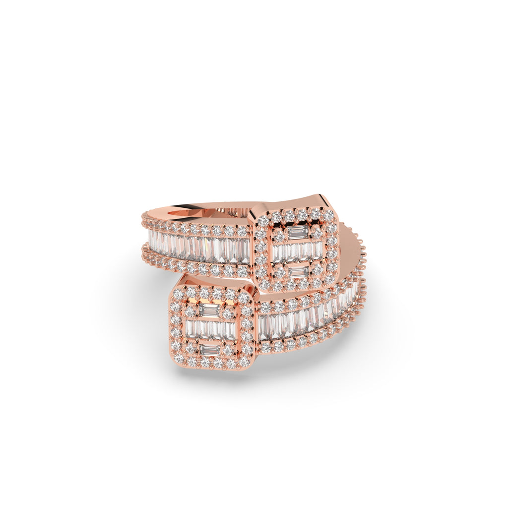 ELEGANT DOUBLE BAND LUXURY RING