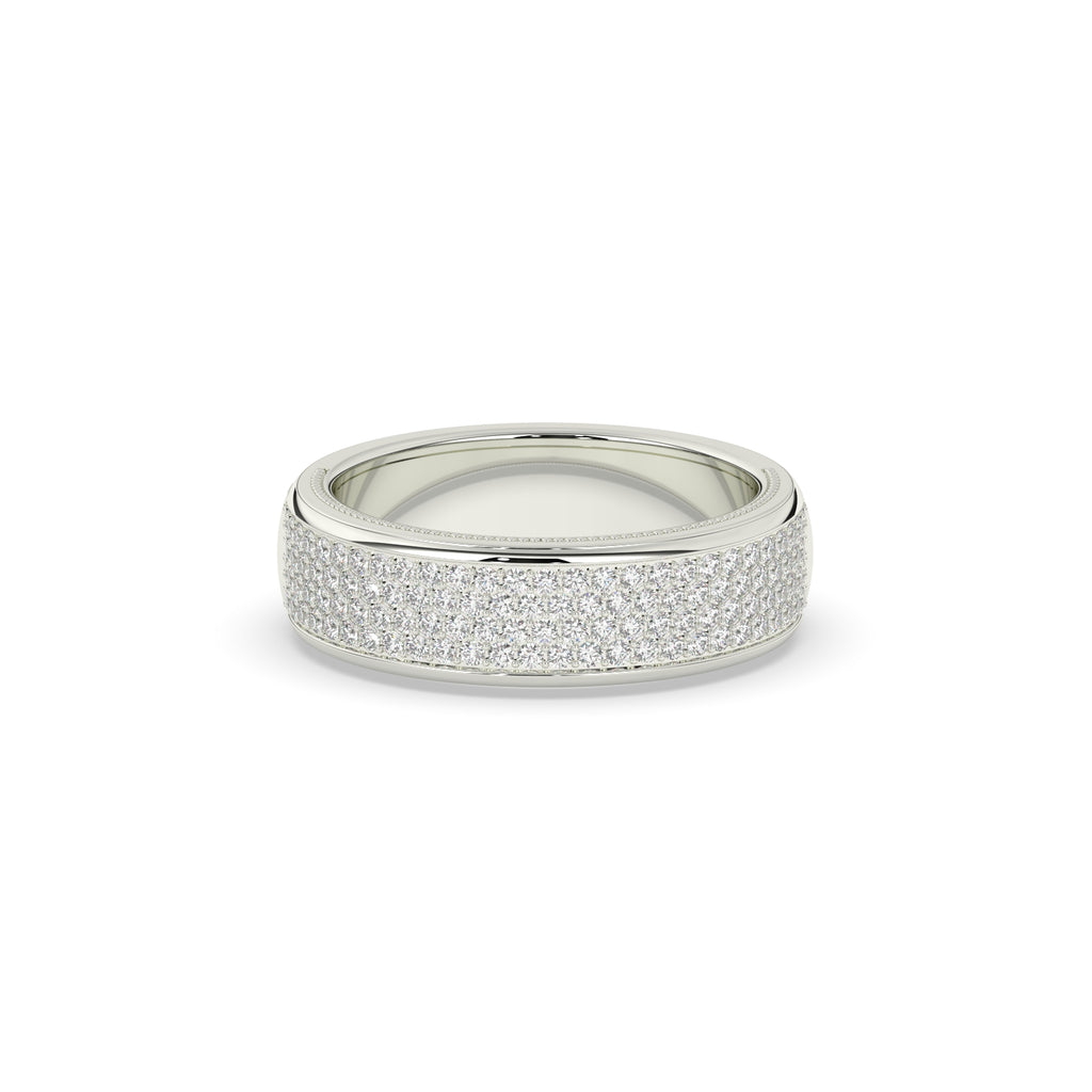 LUXURY GOLD DIAMOND WEDDING BAND