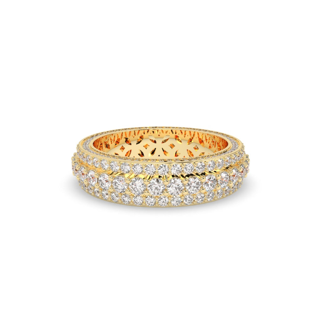 CLASSIC DIAMOND ETERNITY GOLD BAND