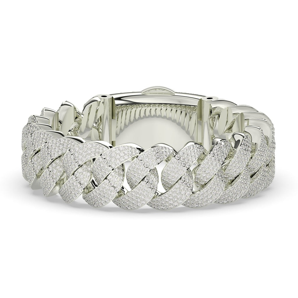 FULL ICED HEAVY LINK BRACELET