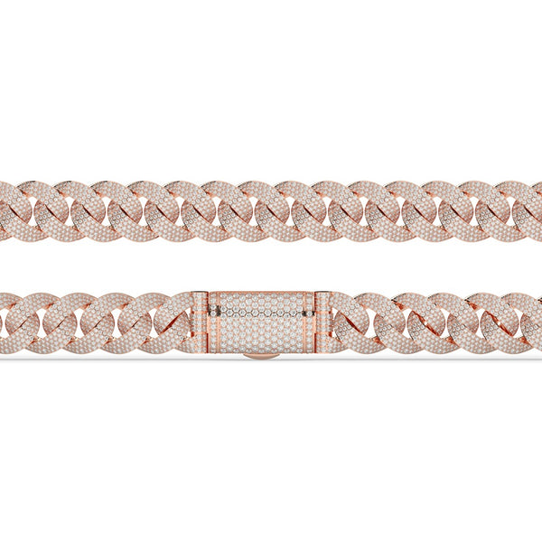 FULL ICED HEAVY LINK BRACELET