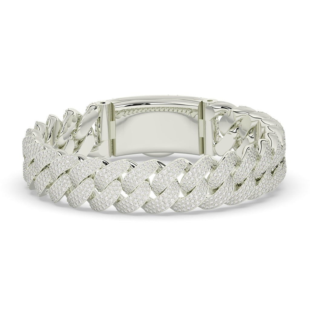 DIAMOND DRENCHED CUBAN LINK BRACELET