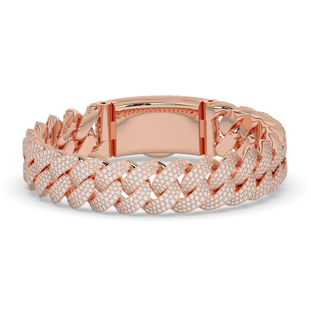 DIAMOND DRENCHED CUBAN LINK BRACELET