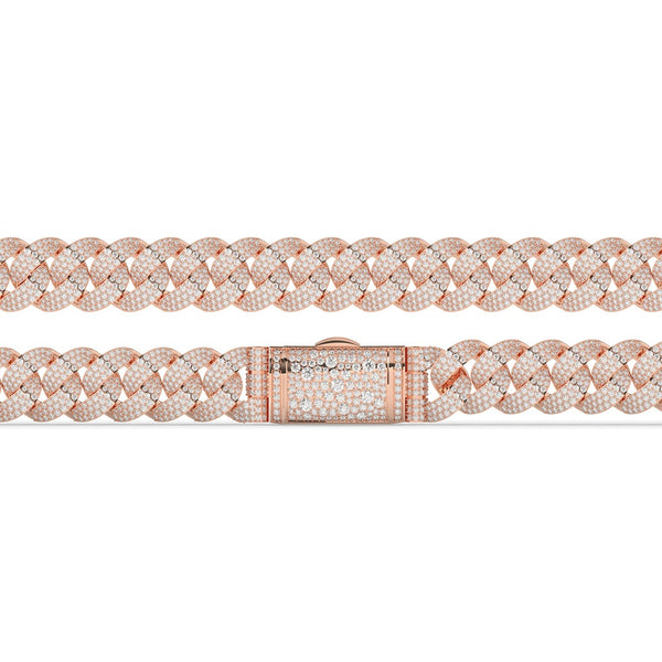 DIAMOND DRENCHED CUBAN LINK BRACELET