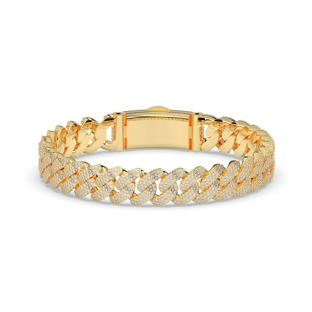 ICED CUBAN GLORY LINK BRACELET