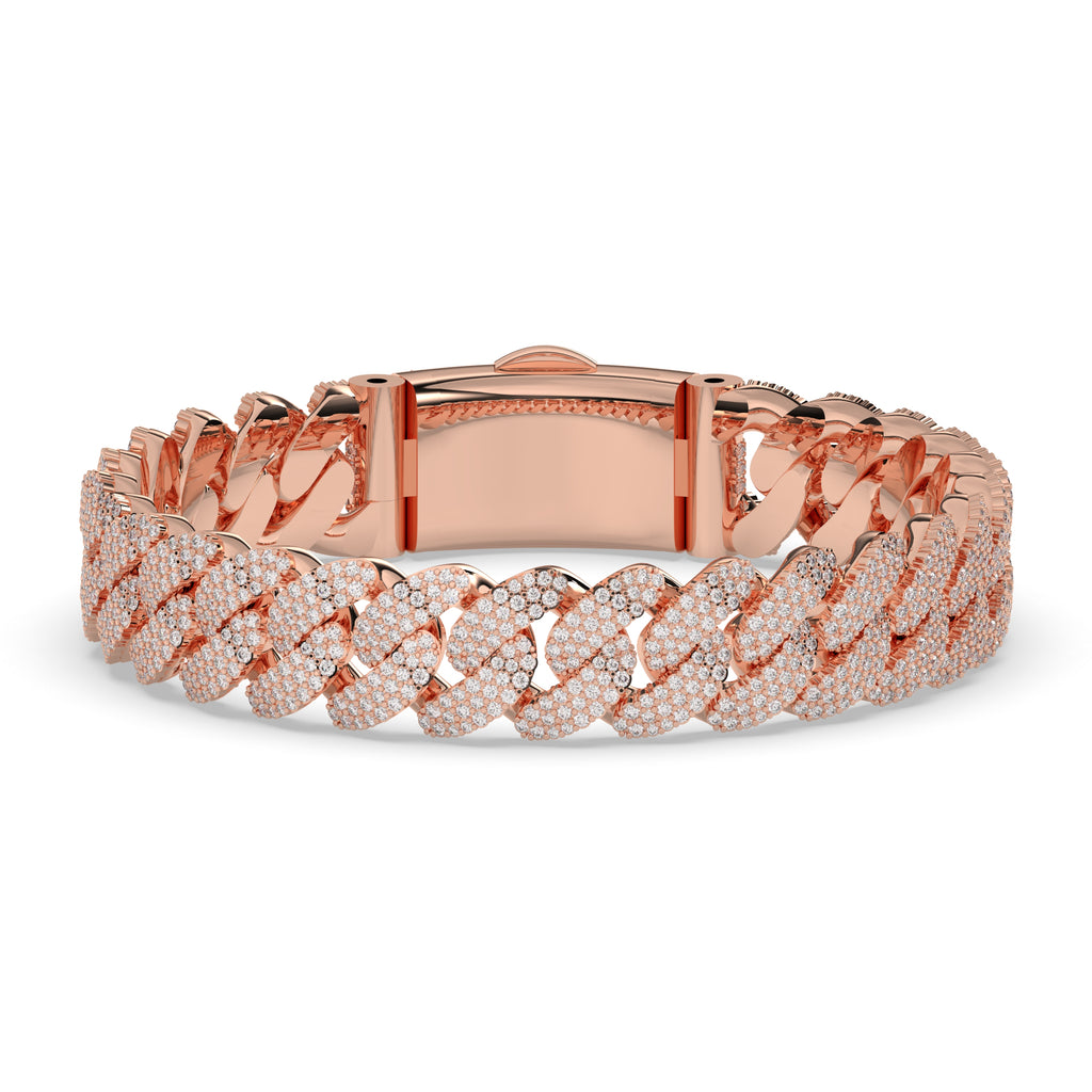 ULTIMATE GOLD CUBAN ICE BRACELET
