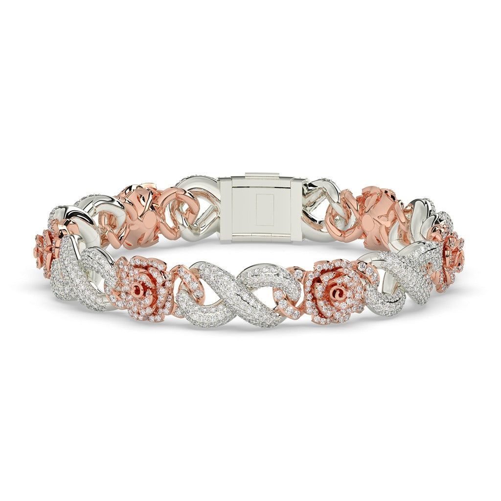 TWISTED ROSE GOLD LUXE BRACELET
