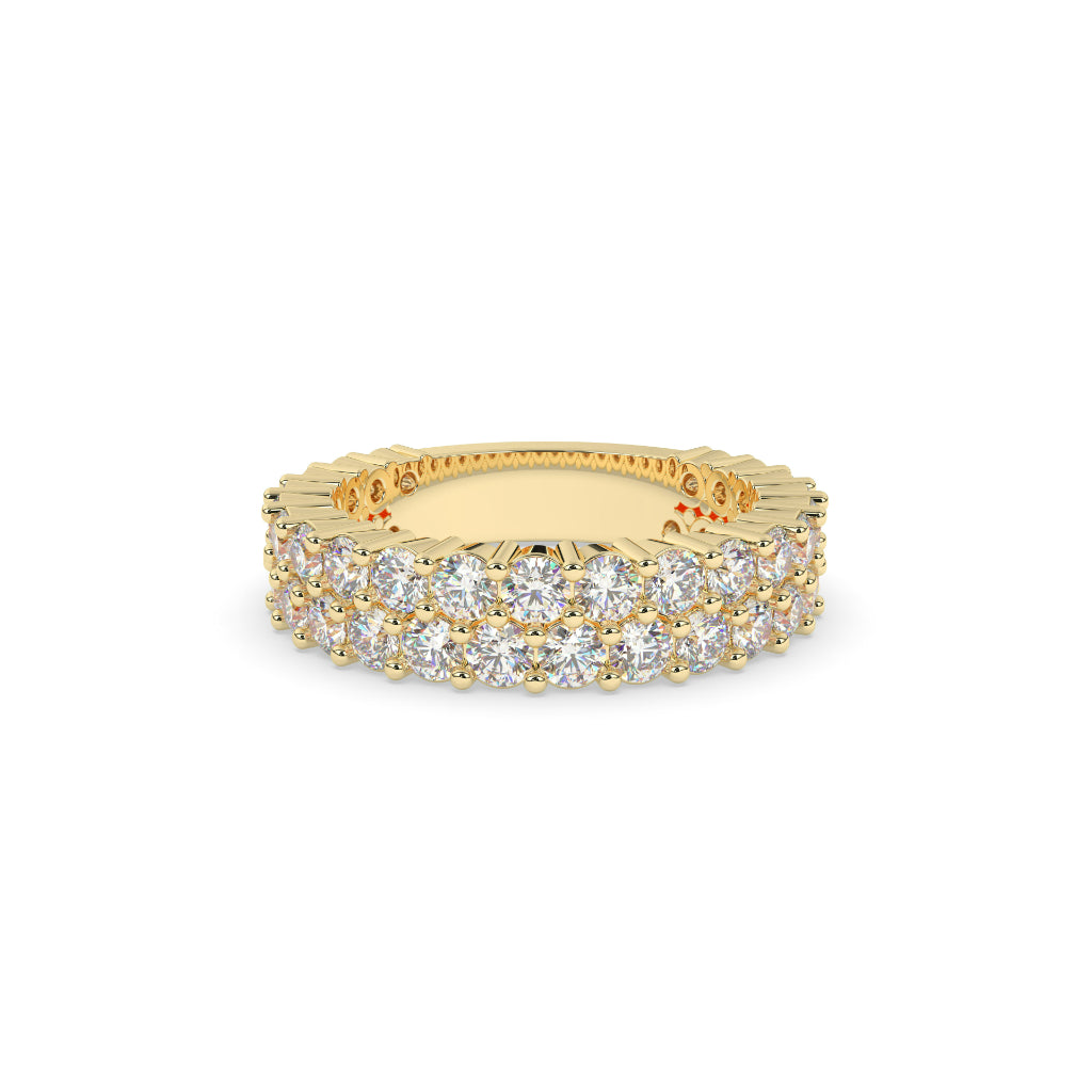 SPARKLING ROSE TRIPLE LINE BAND