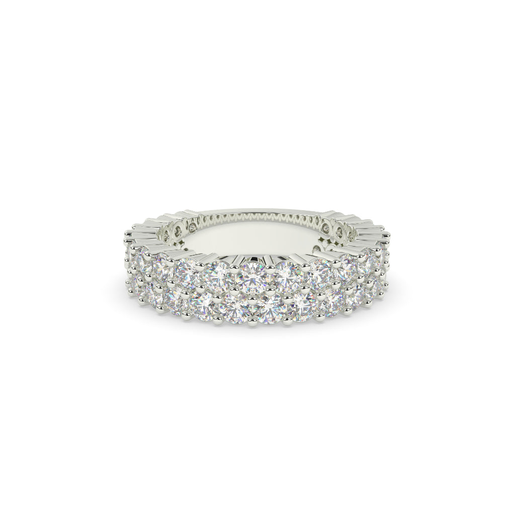 SPARKLING ROSE TRIPLE LINE BAND