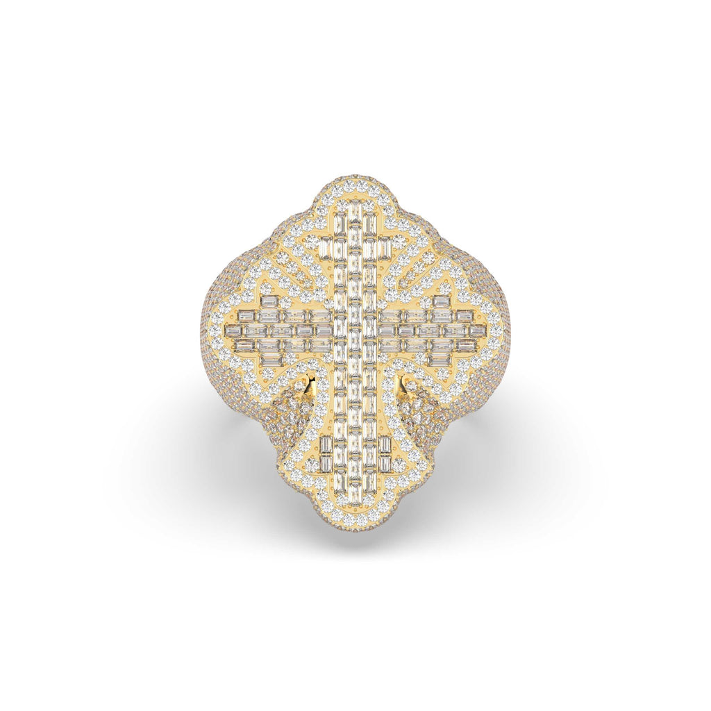 ROYAL CROSS BAGUETTE DIAMOND RING