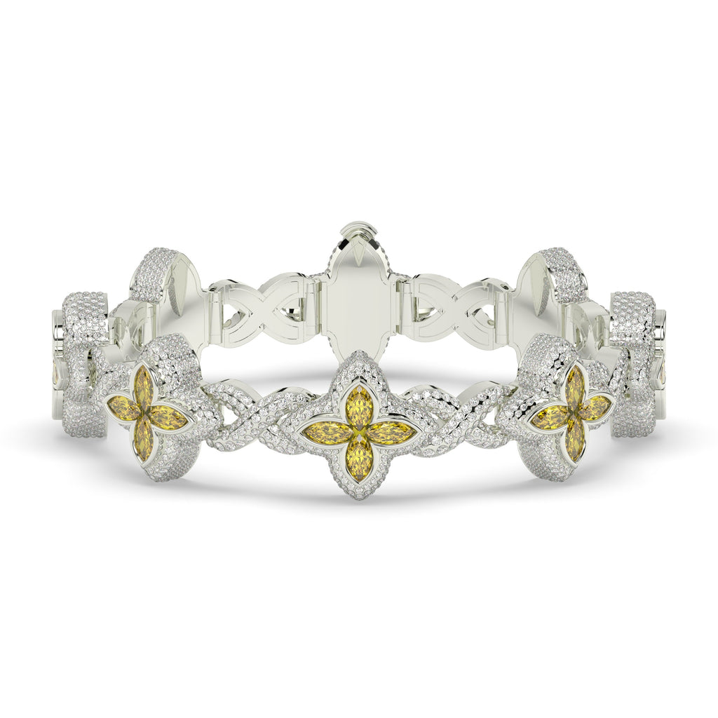 MARQUISE BLOOM LUXURY GOLD BRACELET