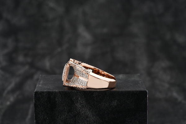 buy elevated square frame prong set ring