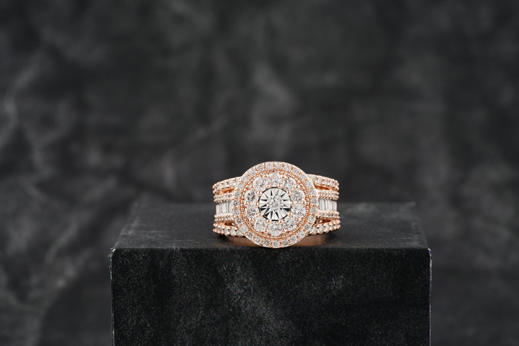 shop baguettes rounds pinky ring