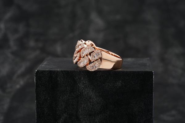 buy hip hop cuban baguette ring