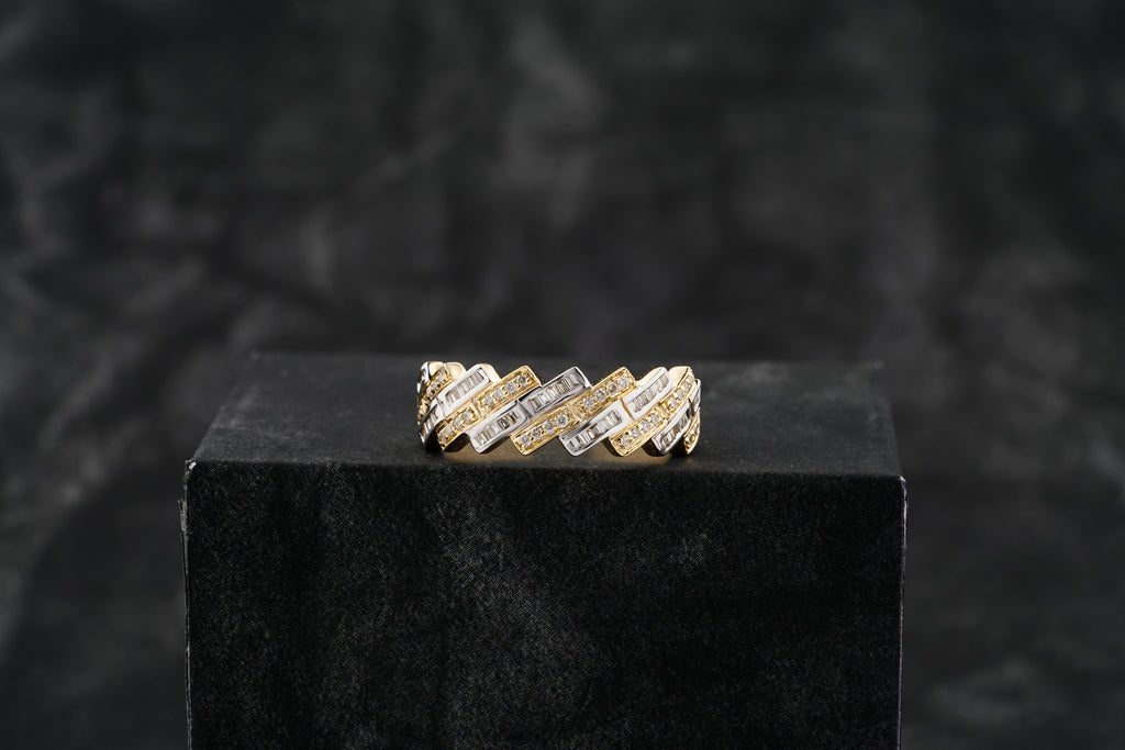 shop thin baguette cuban hip hop ring