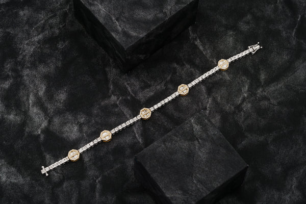 buy tennis bracelet with iced out octagons